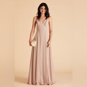 NWT Birdy Grey Kaia Dress in Chiffon Taupe